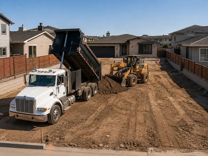 Hauling services San Francisco Bay Area - Vertex General Contractor debris removal and transport